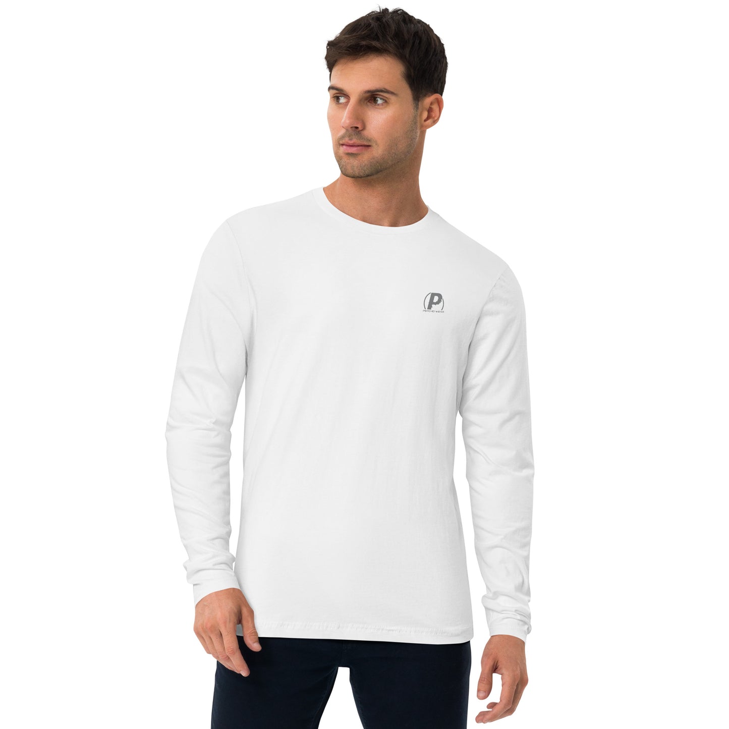 Long Sleeve Fitted Crew